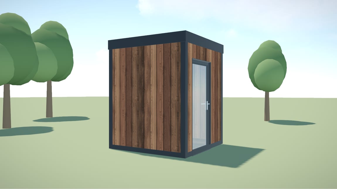 Sauna — Setri · Tasakatto · 2–3 henkeä