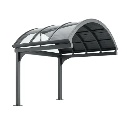 Kaareva ulokepergola