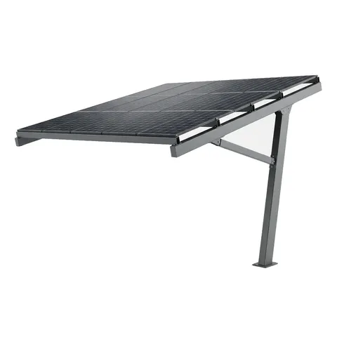 Ulokeautokatos aurinkopaneeleilla