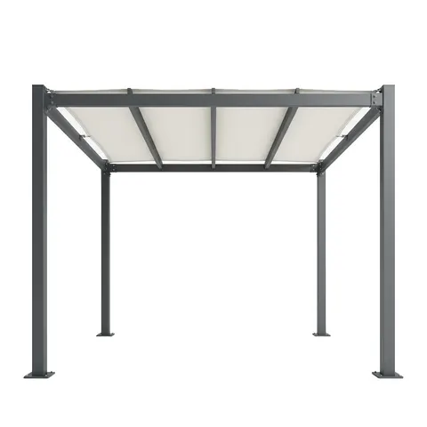 Pergola s textilní střechou