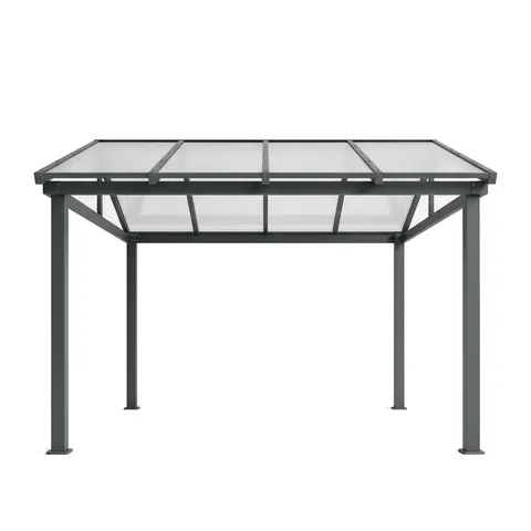 Pergola s polykarbonátovou střechou
