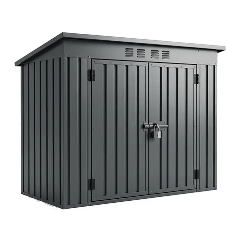 Teräksinen pyörävarasto