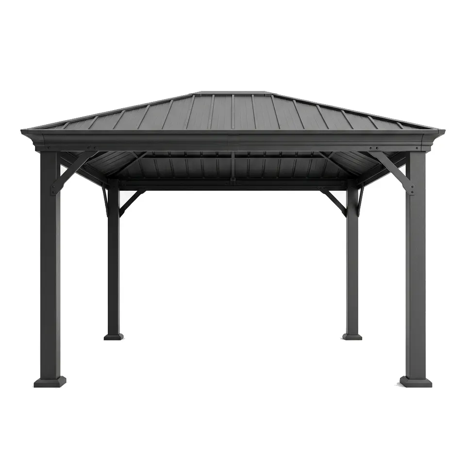 Aluminium hardtop gazebo