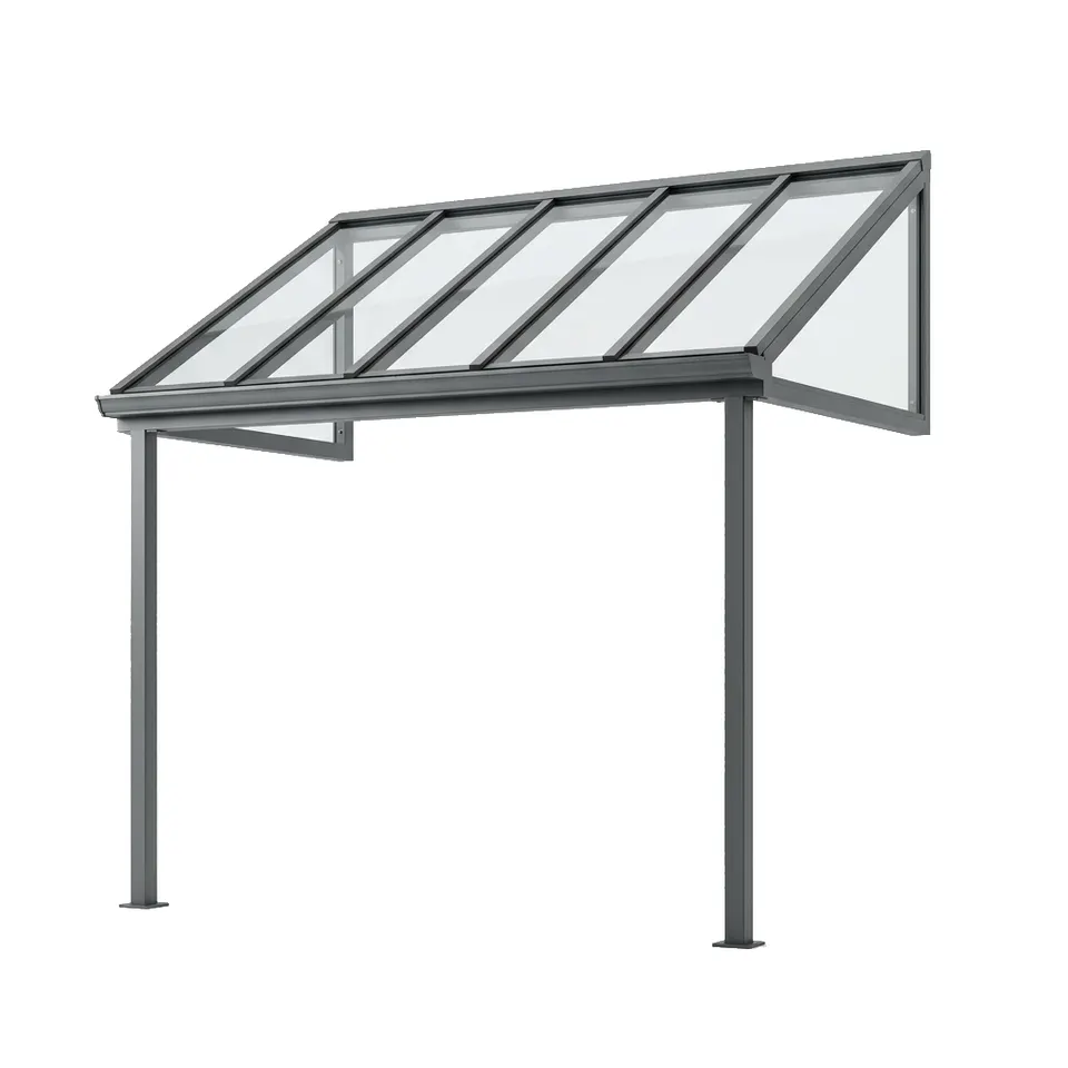 Aluminium porch