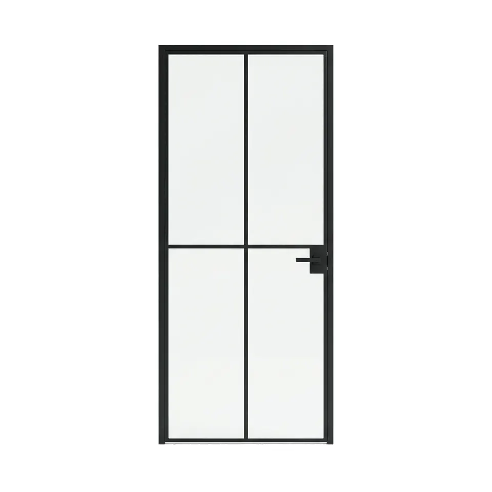 Glazed internal door