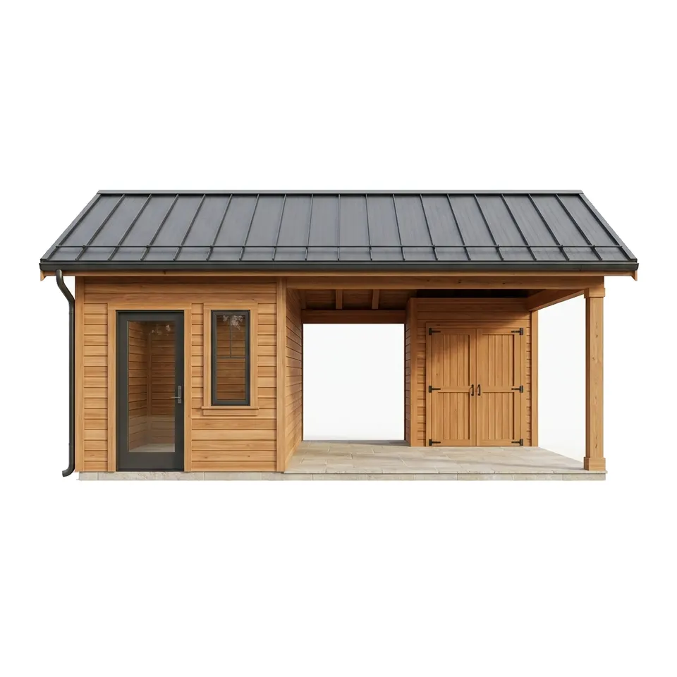 Pool house