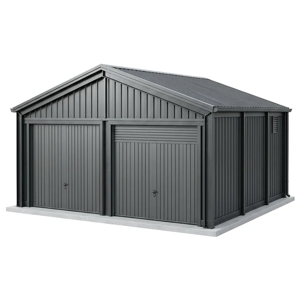 Steel garage