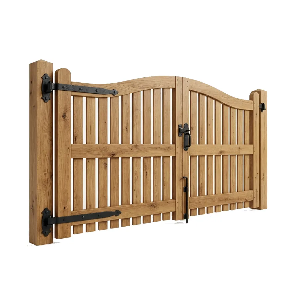 Timber swing gate