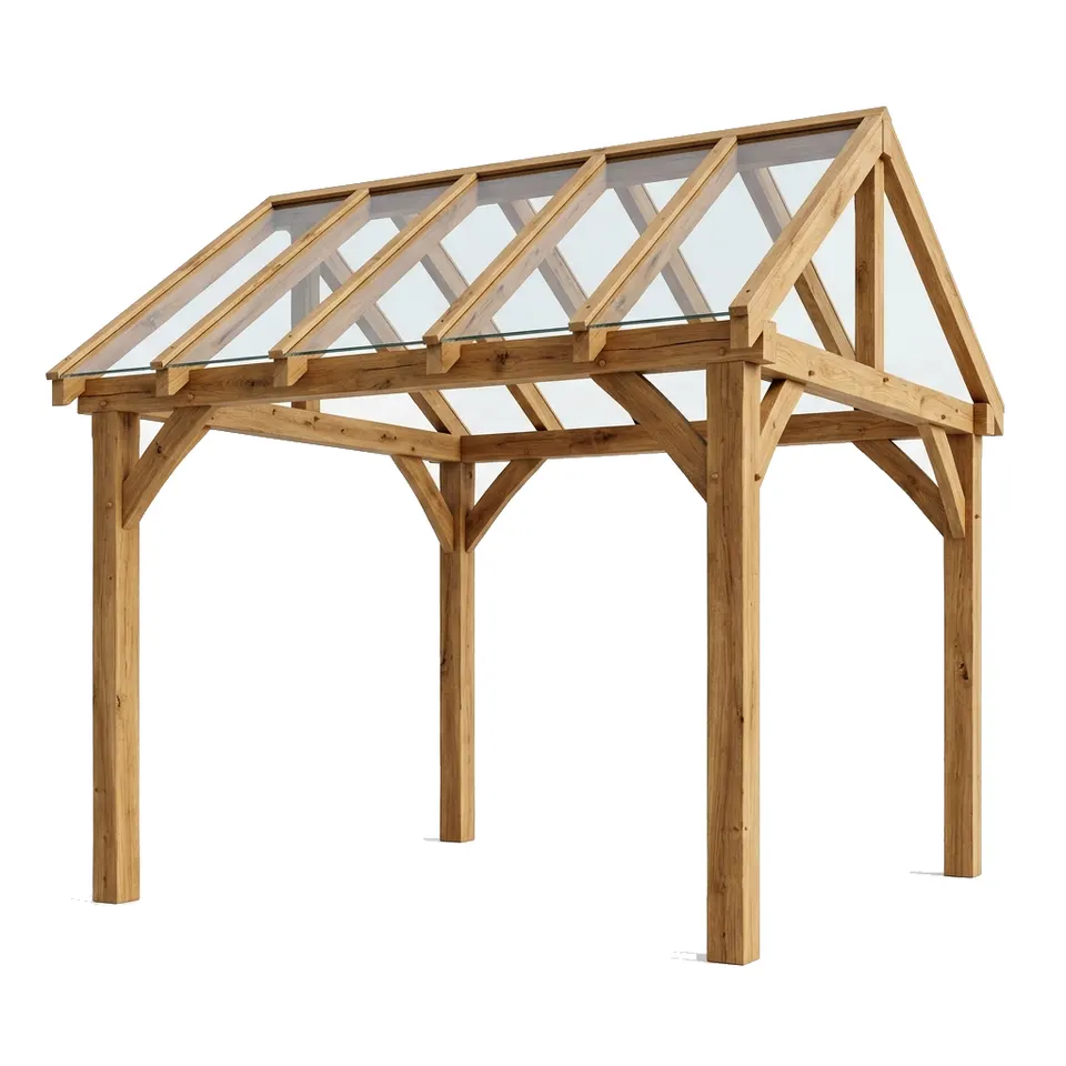 Wood veranda